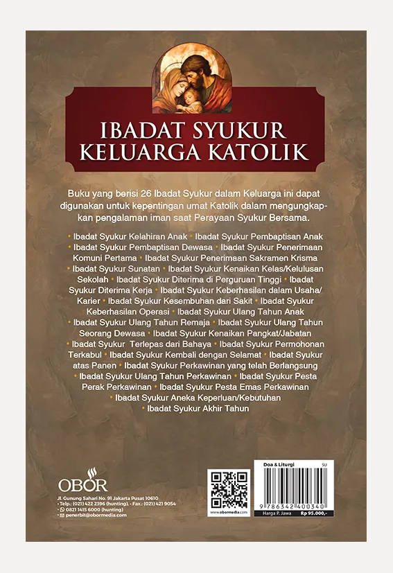 Buku Ibadat Syukur Keluarga Katolik oleh Cahyo Widiyanto