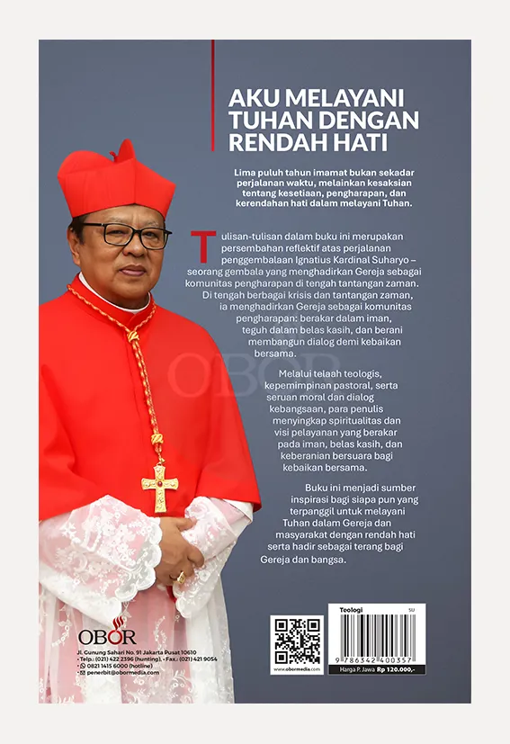 Buku Aku Melayani Tuhan Dengan Rendah Hati oleh Dr. Josep Ferry Susanto