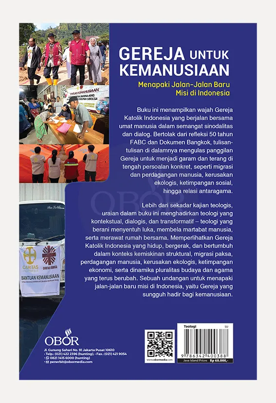 Buku Gereja Untuk Kemanusiaan - Menapaki Jalan-Jalan Baru Misi di Indonesia oleh Tim Komisi Teologi KWI