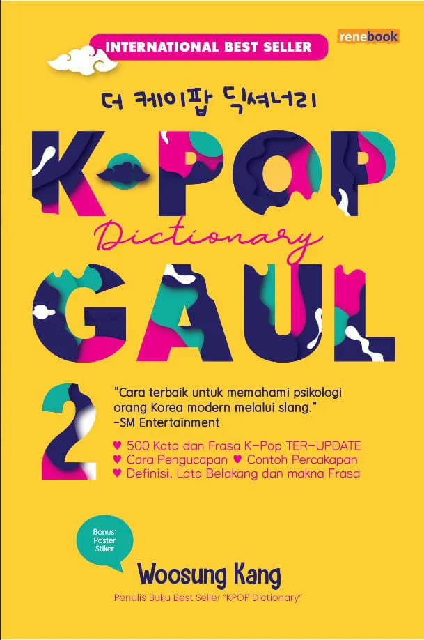 Buku K-pop Kpop Dictionary Gaul Jilid 2 oleh Woosung Kang