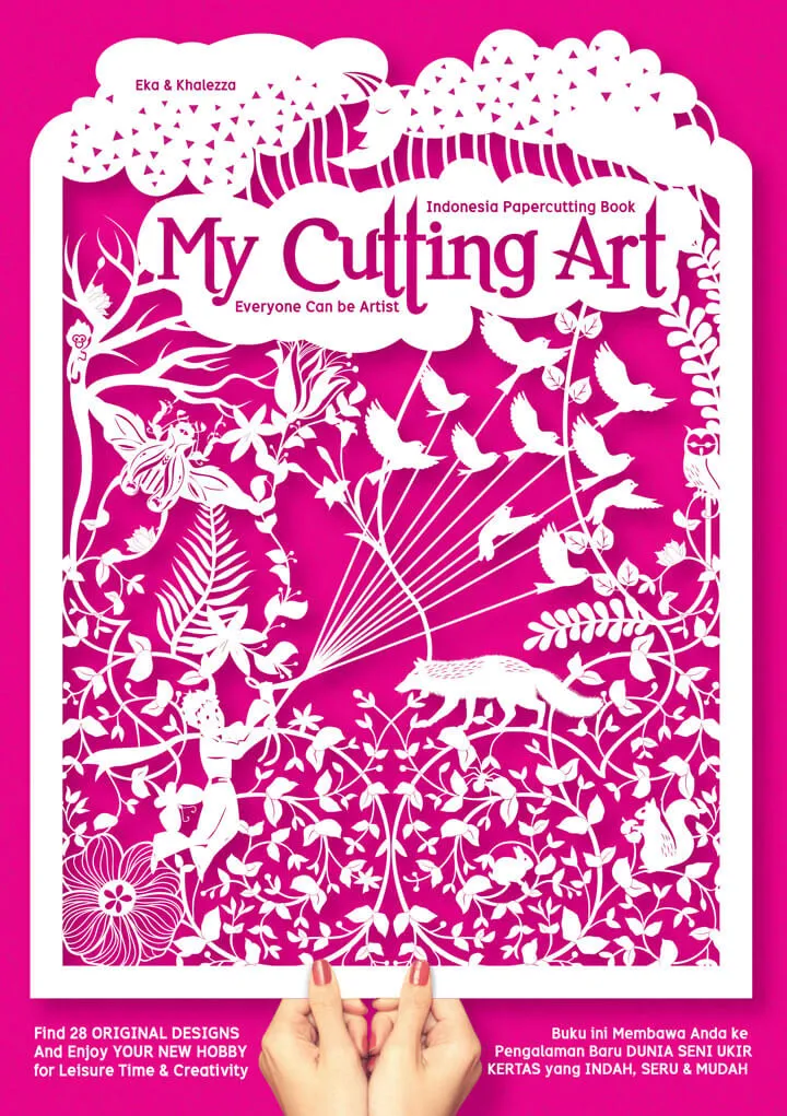 Buku My Cutting Art Indonesia PaperCutting Book oleh Eka, Khalezza