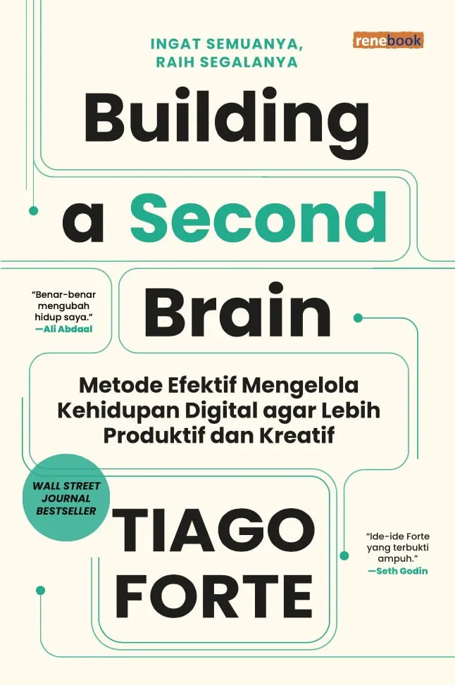 Buku Building a Second Brain oleh Tiago Forte