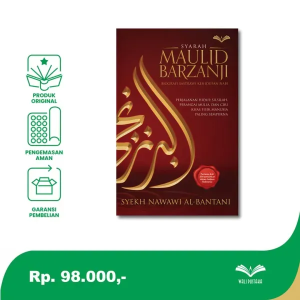 Buku Syarah Maulid Barzanji oleh Syekh Nawawi al-Bantani
