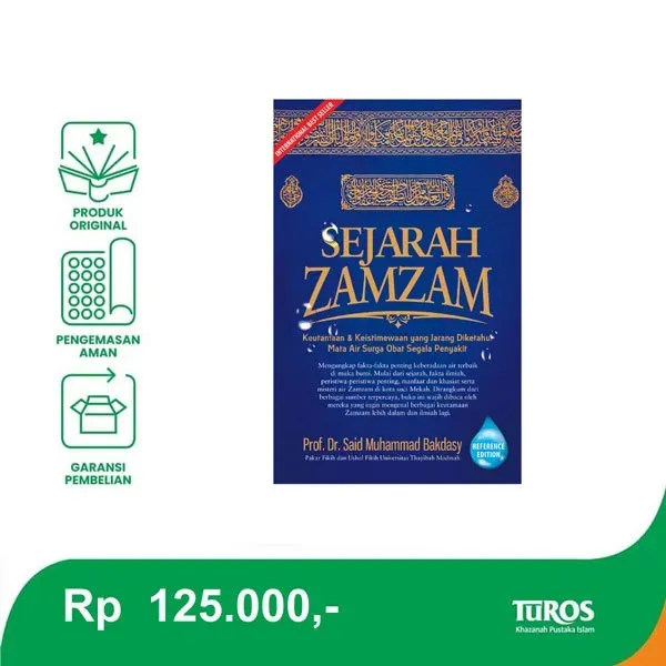 Buku Sejarah Zamzam oleh Prof. Dr said Muhammad Bakdasy