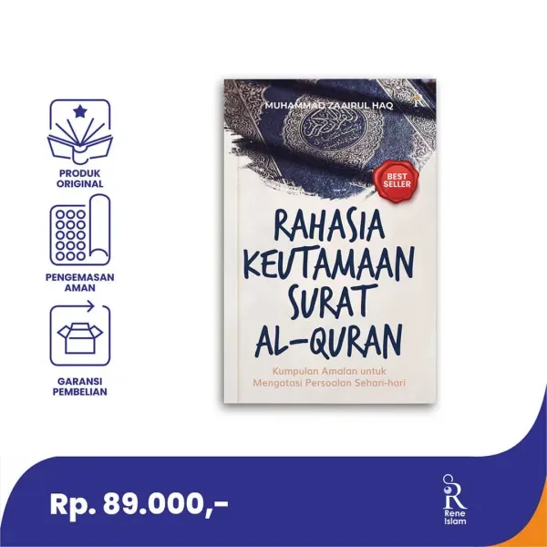Buku Rahasia Keutamaan Surat Al-Quran SC 2022 oleh Muhammad Zaairul Haq