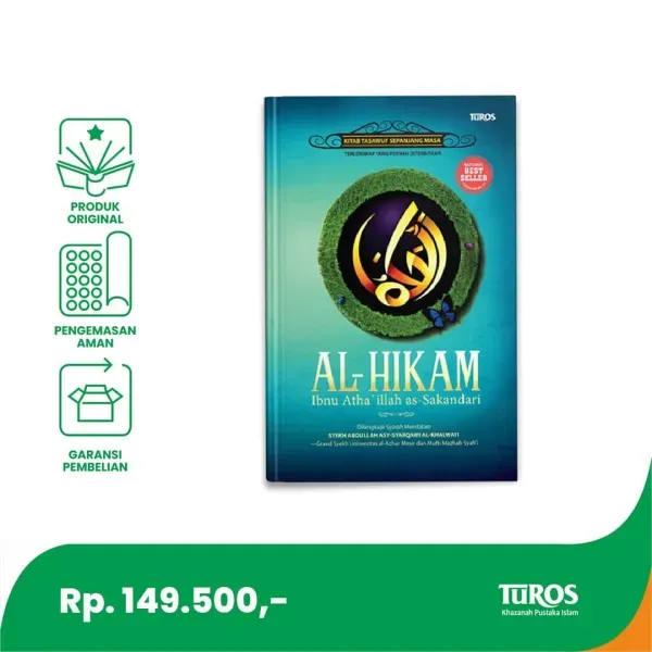 Buku Al-Hikam HC (Recover 2019) oleh Ibnu Atha’illah as-Sakandari