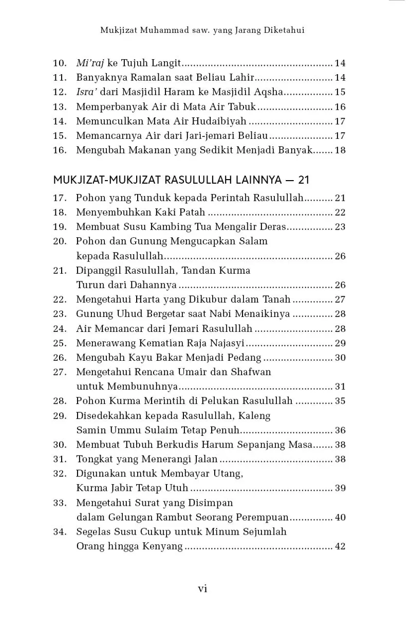 Buku 191 Mukjizat Muhammad SAW