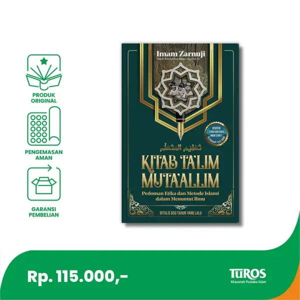 Buku Kitab Ta’lim Muta’allim oleh Imam Zarnuji
