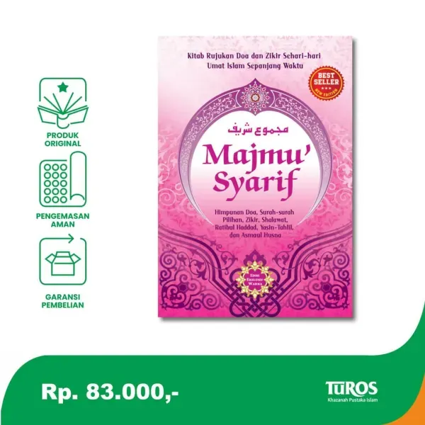 Buku Majmu Syarif Pink (SC) oleh Tim Turos Pustaka