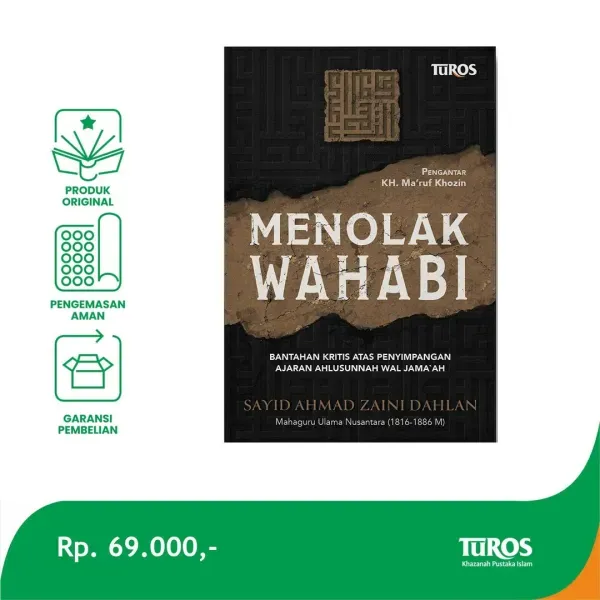 Buku Menolak Wahabi oleh Syekh Ahmad bin Zaini Dahlan