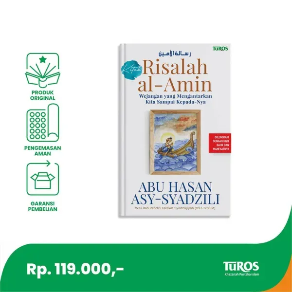 Buku Risalah Al-Amin HC New 2021 oleh Abu Hasan asy-Syadzili