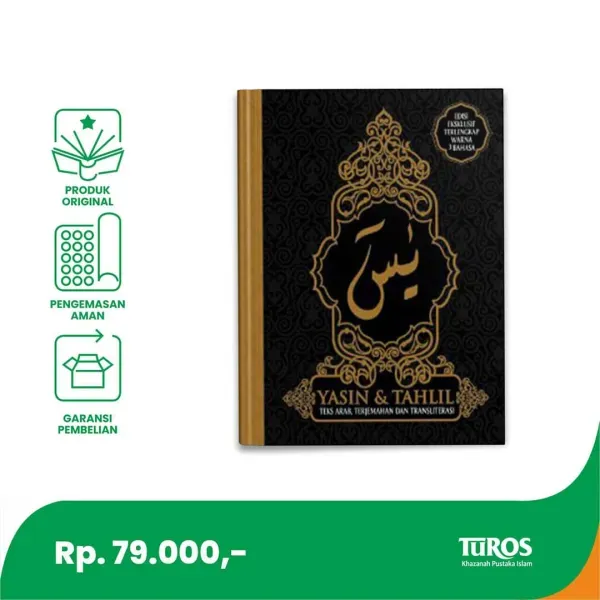 Buku Yasin & Tahlil Gold New 2021 oleh Tim Turos Pustaka