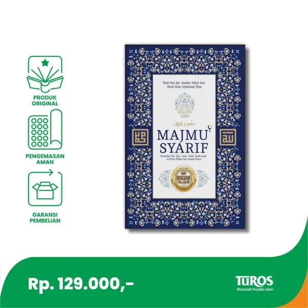 Buku Majmu Syarif Eksklusif Full Color oleh Tim Turos Pustaka