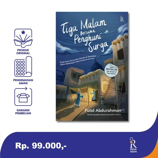 Buku Tiga Malam Bersama Penghuni Surga oleh Fuad Abdurahman