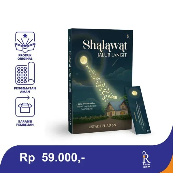 Buku Shalawat Jalur Langit Law of Attraction: Meraih Hajat dengan Bershalawat oleh Ustadz Fuad SN