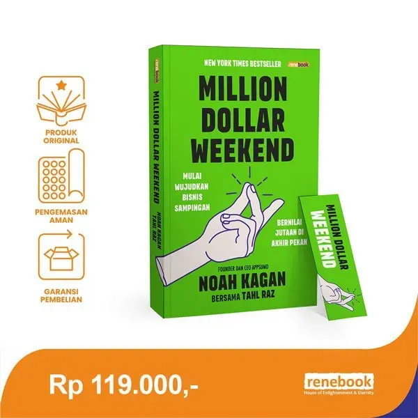 Buku Million Dollar Weekend oleh Noah Kagan, Tahl Raz