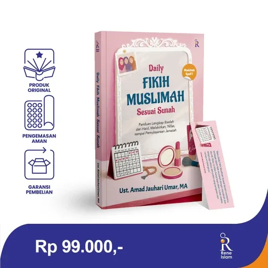 Buku Daily Fikih Muslimah Sesuai Sunah oleh Ust. Amad Jauhari Umar