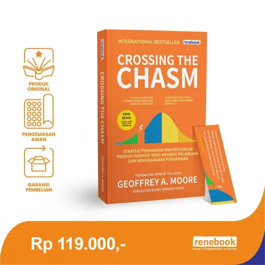 Buku Crossing the Chasm oleh Geoffrey A. Moore