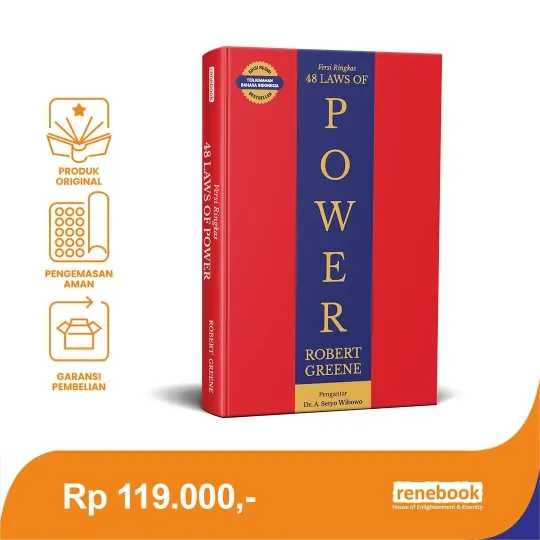 Buku Versi Ringkas 48 Laws of Power HC oleh Robert Greene