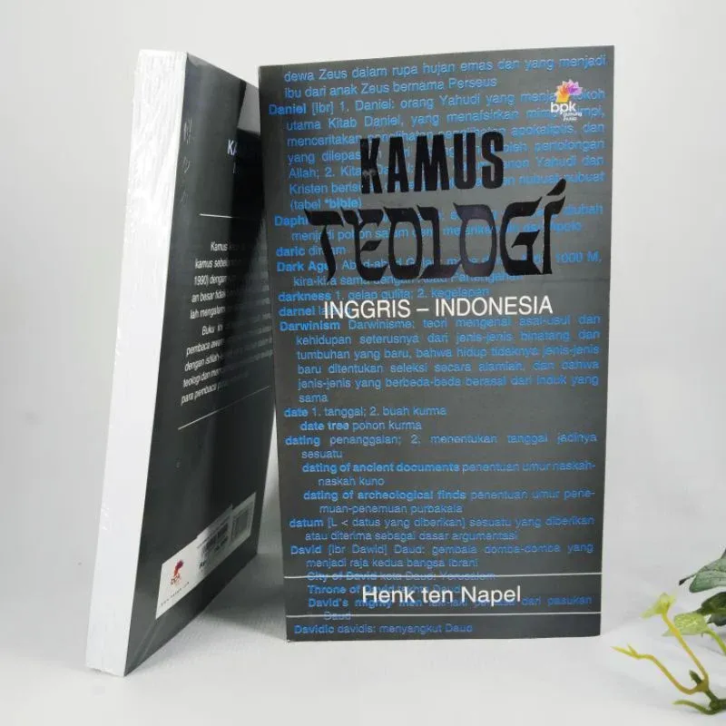 Buku Kamus Teologi Inggris - Indonesia oleh Henk ten Napel 