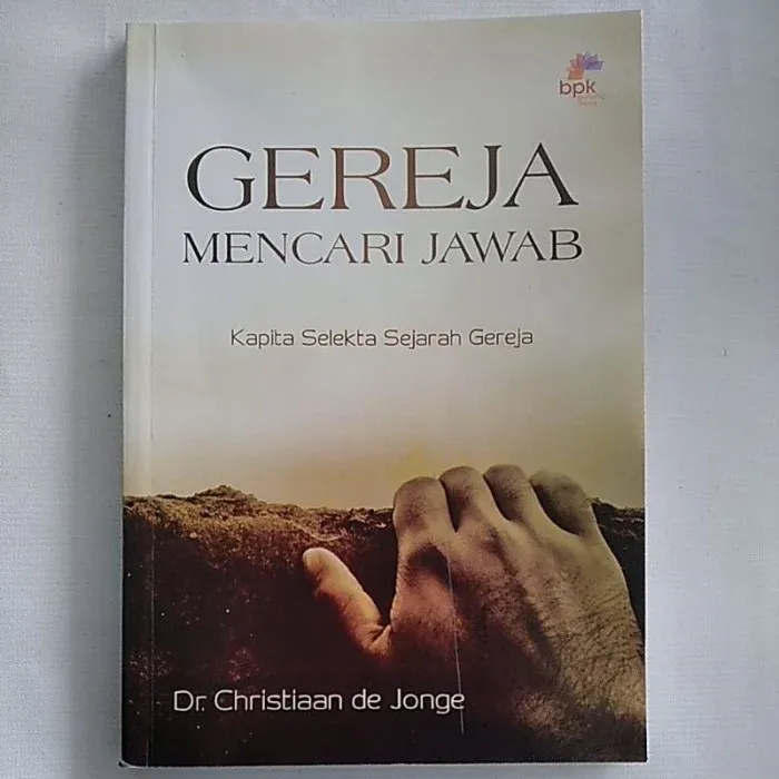 Buku Gereja Mencari Jawab oleh Dr. Christiaan de jonge 