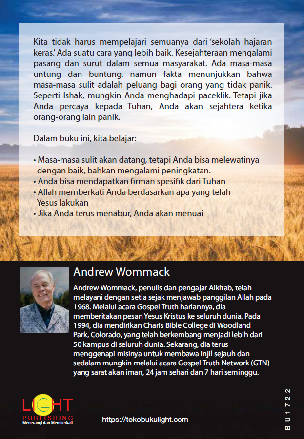 Buku Bagaimana Menuai 100 Kali Lipat dalam Tahun Kelaparan oleh Andrew Wommack