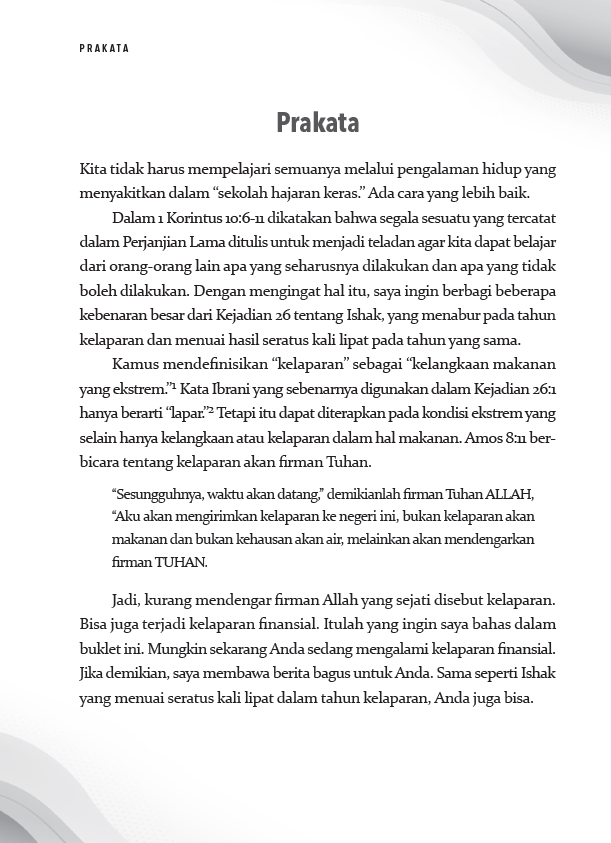 Buku Bagaimana Menuai 100 Kali Lipat dalam Tahun Kelaparan oleh Andrew Wommack