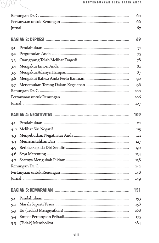 Buku Menyembuhkan Luka Batin Anda oleh Craig Groeschel