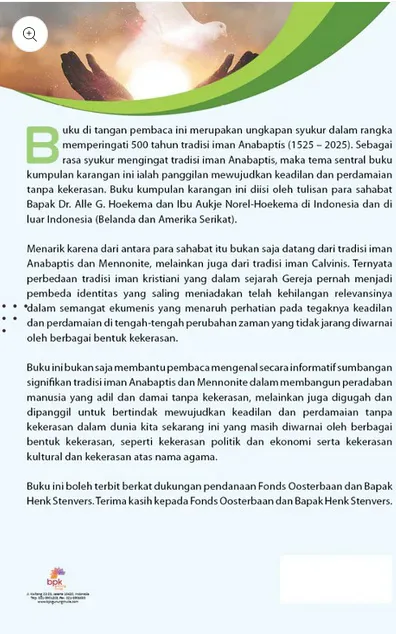 Buku Menjadi Komunitas Iman Pendamai di Tengah Arus Zaman oleh Julianus Mojau