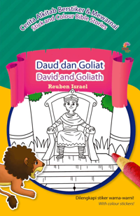 Cerita Alkitab Berstriker & Mewarnai - Daud dan Goliat (David and Goliath) - Bilingual