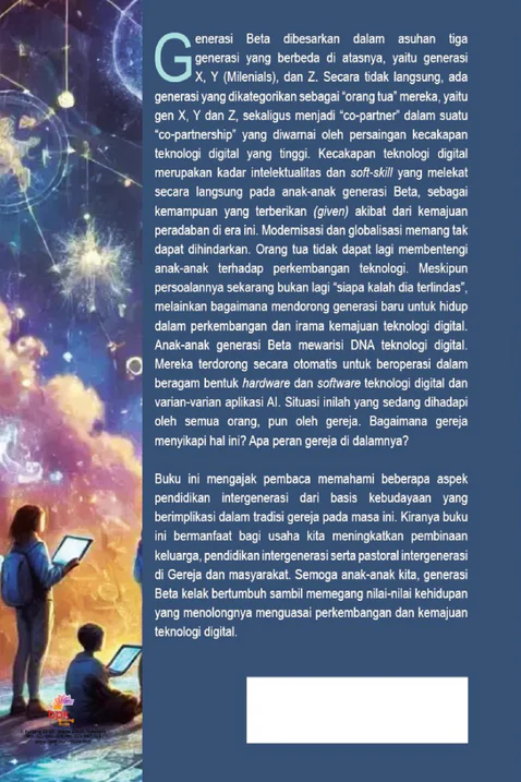 Buku Generasi Beta Pendidikan Intergenerasi - Apa Tugas Gereja? oleh Elifas Tomix Maspaitella