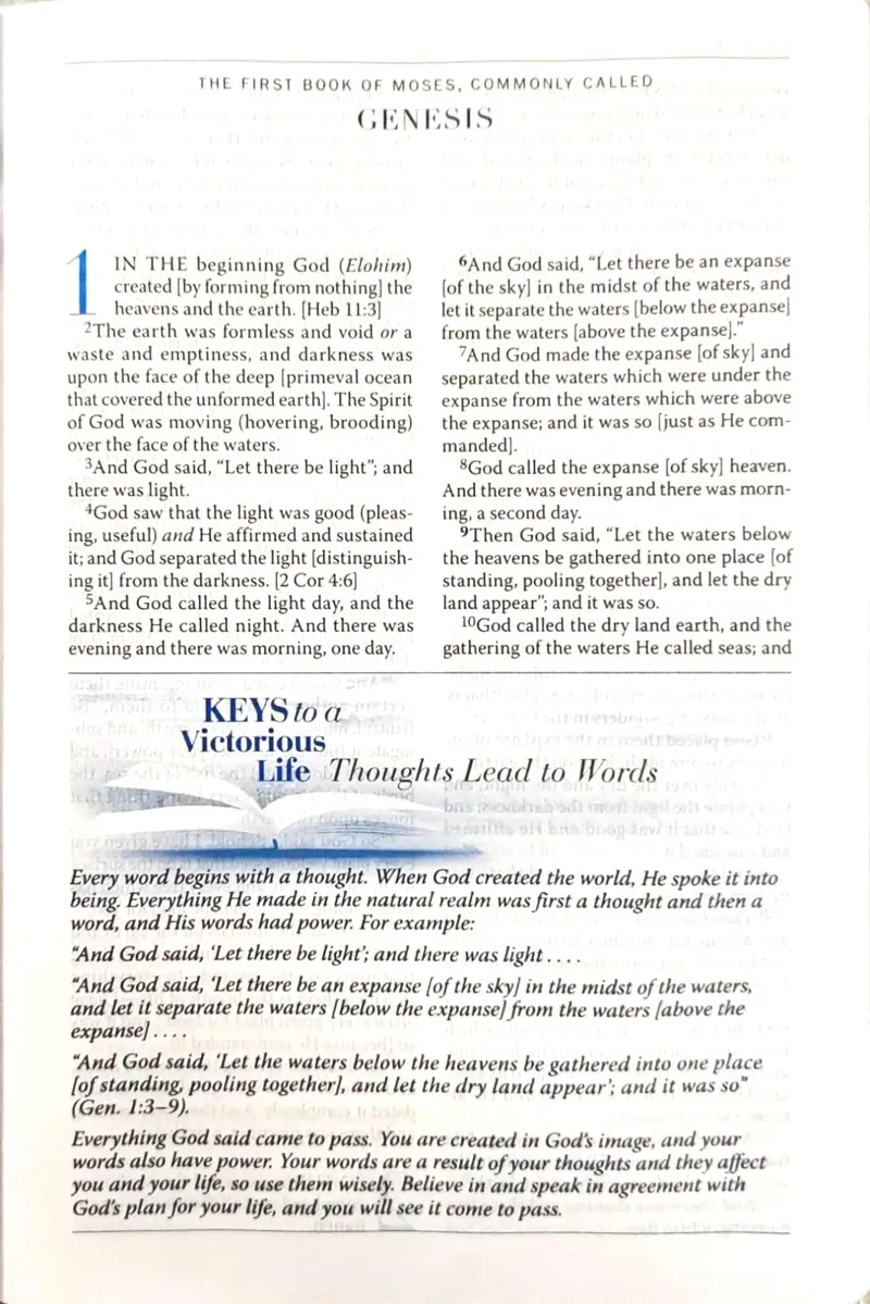 Buku Battlefield Of The Mind Bible - Amplified Bible oleh Joyce Meyer