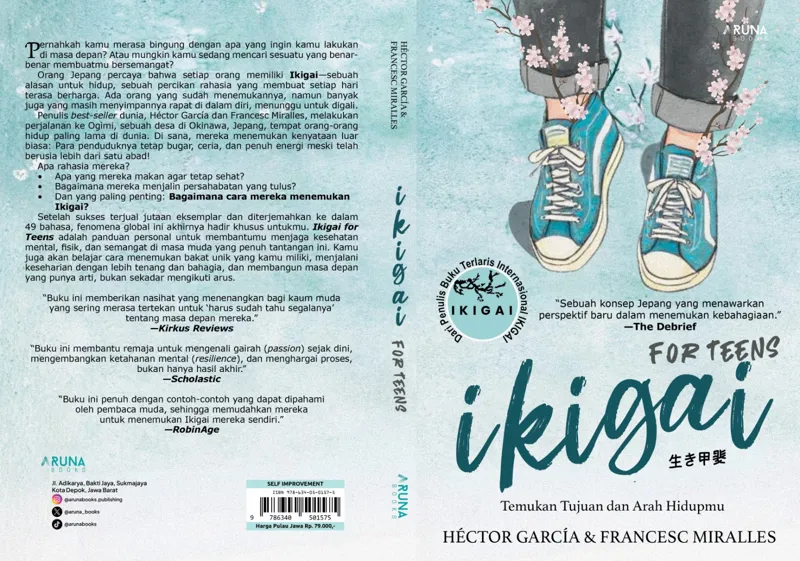 Buku Ikigai For Teens – Temukan Tujuan Dan Arah Hidupmu oleh Francesc Miralles, Hector Garcia