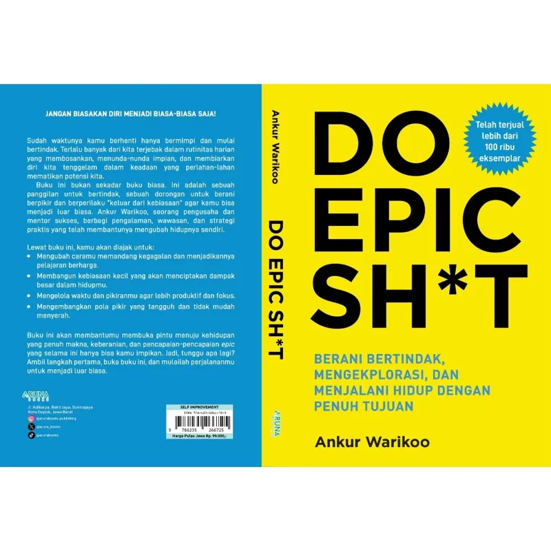 Buku Do Epic Sh*T oleh Ankur Warikoo