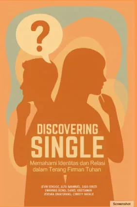 Buku Discovering Single: Memahami Identitas dan Relasi dalam Terang Firman Tuhan oleh Jevin Sengge
