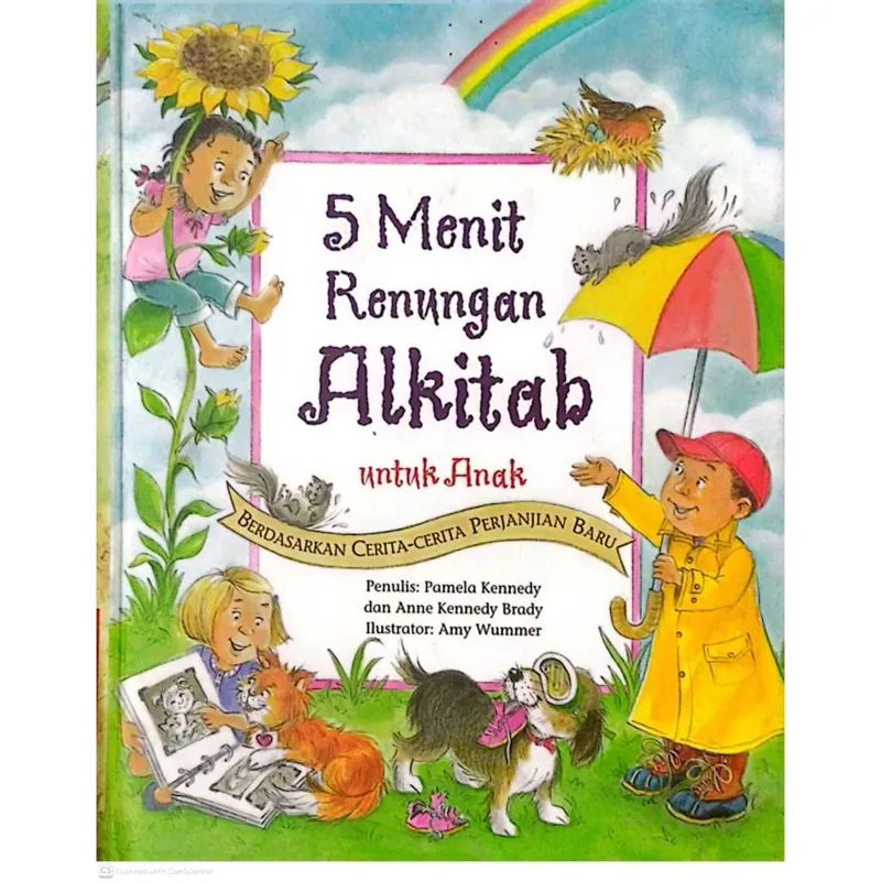 Buku 5 Menit Renungan Alkitab Untuk Anak - Cerita Bergambar Kristen oleh Pamela Kennedy