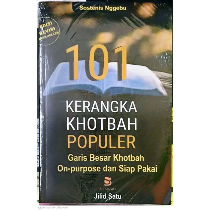 Buku 101 Kerangka Khotbah Populer Jilid 1 : Garis Besar On-purpose dan Siap Pakai oleh Sostenis Nggebu