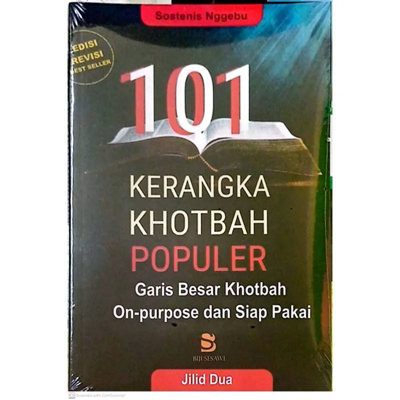 Buku 101 Kerangka Khotbah Populer Jilid 2 : Garis Besar On-purpose dan Siap Pakai oleh Sostenis Nggebu