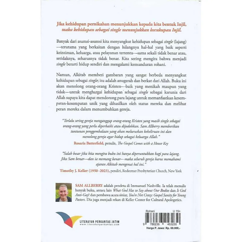 Buku 7 Myths About Singleness (7 Mitos tentang Hidup sebagai Lajang) oleh Sam Allberry