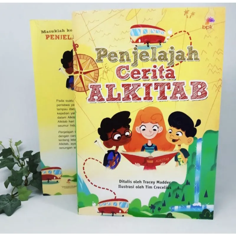 Buku Penjelajah Cerita Alkitab - Cerita Anak Kristen oleh Tracey Madder