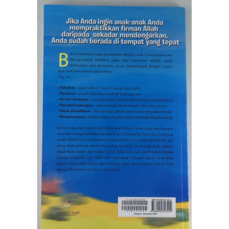 Buku 13 Kesalahan Amat Besar - Mengenal Kasih Allah yang Mengubahkan oleh David C Cook