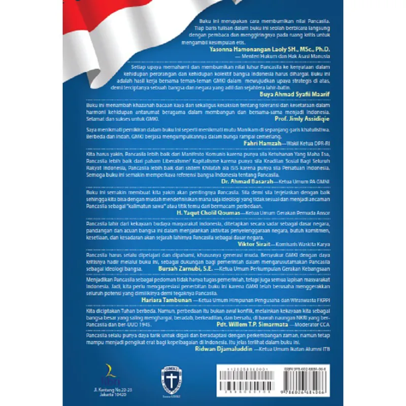 Buku Pancasila Rumah Bersama oleh Gerakan Mahasiswa Kristen Indonesia