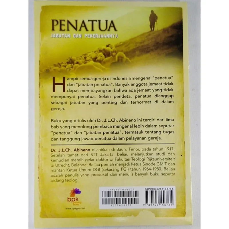 Buku Penatua Jabatan dan Pekerjaannya oleh J. L. Ch. Abineno 