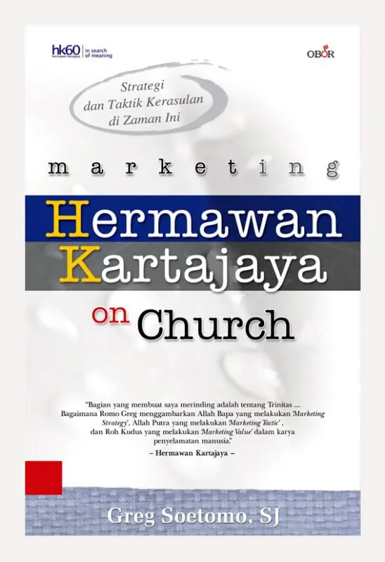 Buku Marketing Hermawan Kartajayan on Church oleh Greg Soetomo SJ
